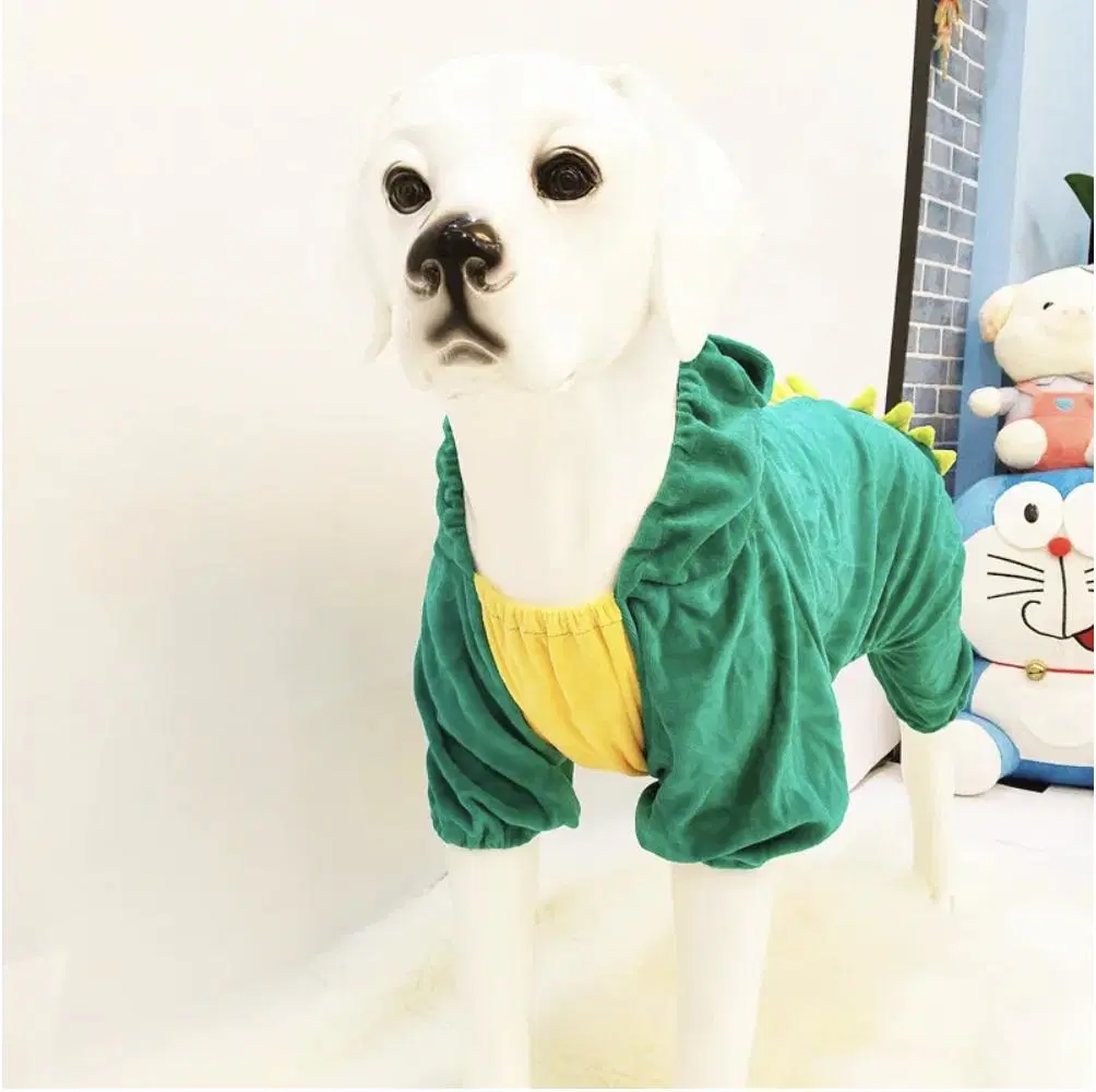 New Hot Selling Halloween Dinosaur Cotton Costumes for Small Medium Pet Dogs