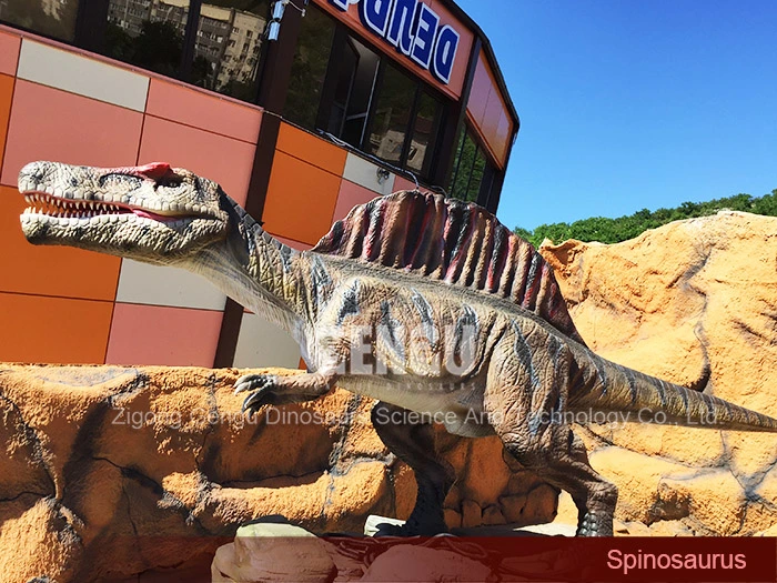 Dinosaur Manufacturer Robotic Spinosaurus Park Animatronic Dinosaur