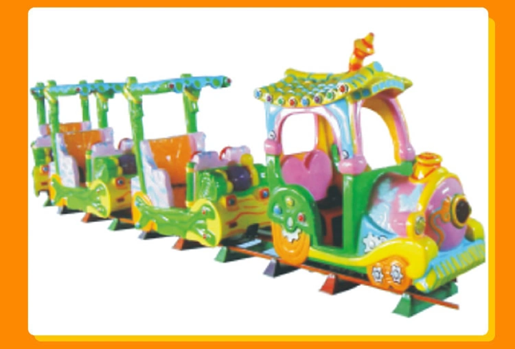 Kaile Amusement Park Ride Children Electric Dog Tourist Train Track Train (KL6054)