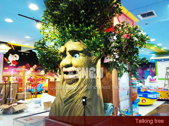 Talking Trees Funny Decoration Tree Silicone Tree Robot