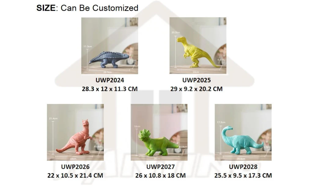 Hot Sale Dinosaur Statue Home Decoration Art Decor Animal Craft Modern Sculpture