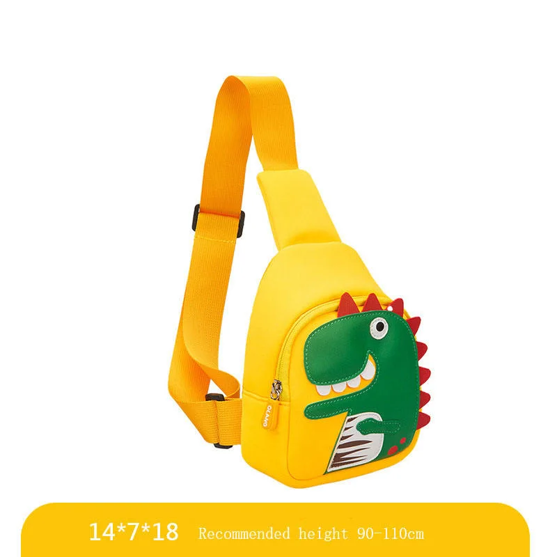 Wholesale Cute Kids Baby Chest Bag Cartoon Character 3D Style Children Backpacks