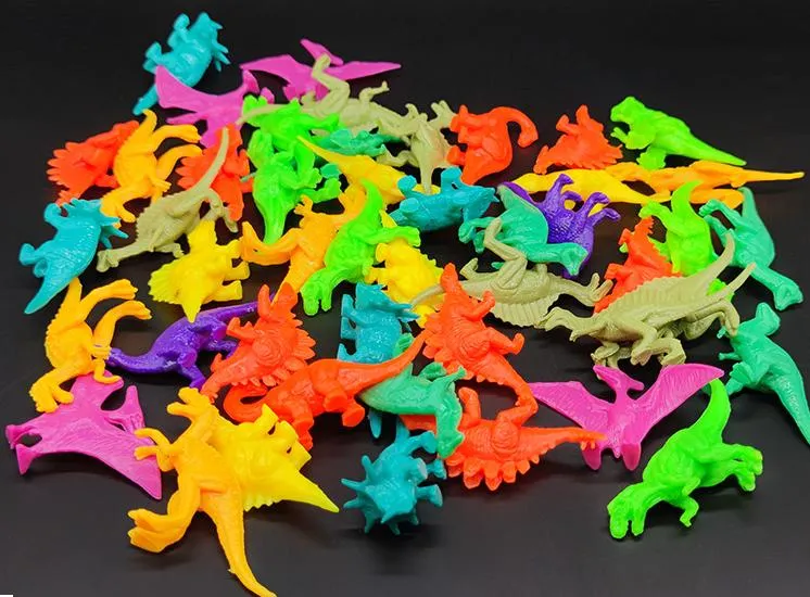 Little Dinosaur World Simulation Toy Jurassic Dinosaur Soft Glue Solid Model Hot Fashion Miniature Plastic Animals Dinosaur