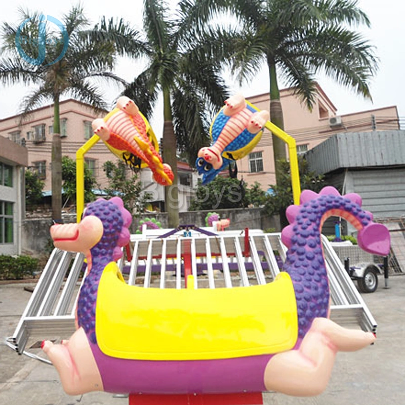 Amusement Portable Dinosaur Ride with Trailer for Sale