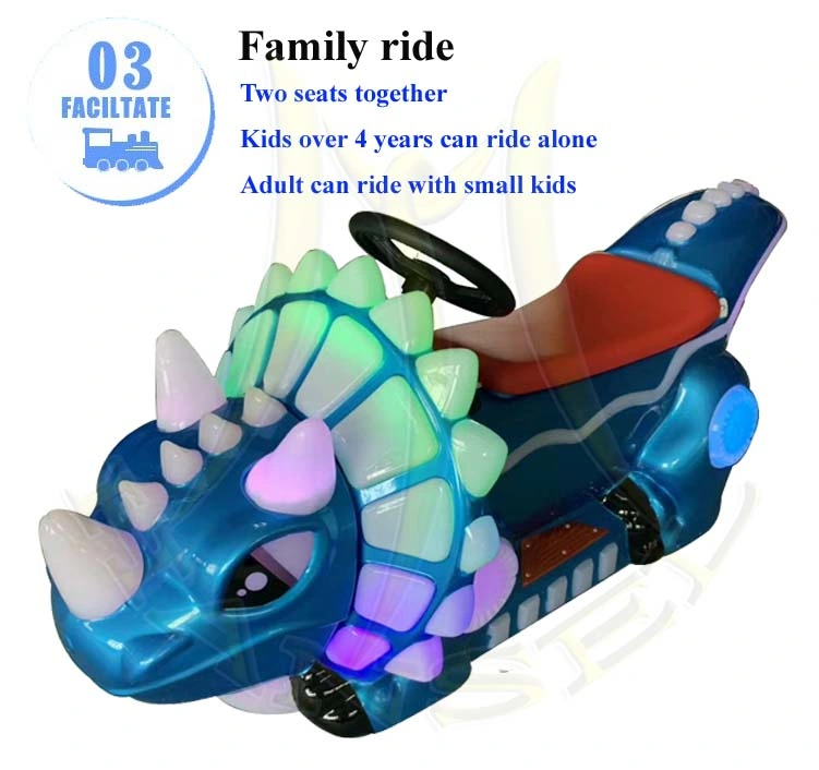 Hansel Walking Motorbike Dinosaur Ride Amusement Park Ride for Sale