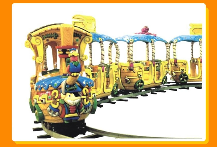 Kaile Amusement Park Ride Children Electric Dog Tourist Train Track Train (KL6054)