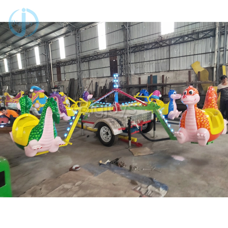 Amusement Portable Dinosaur Ride with Trailer for Sale