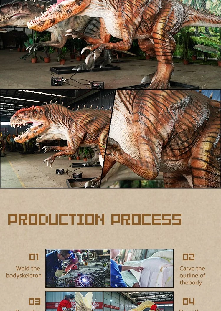 Southern Megalosaurus Realistic Pose Design Dinosaur Museum Professional Animatronics Dinosaur Manufacturer