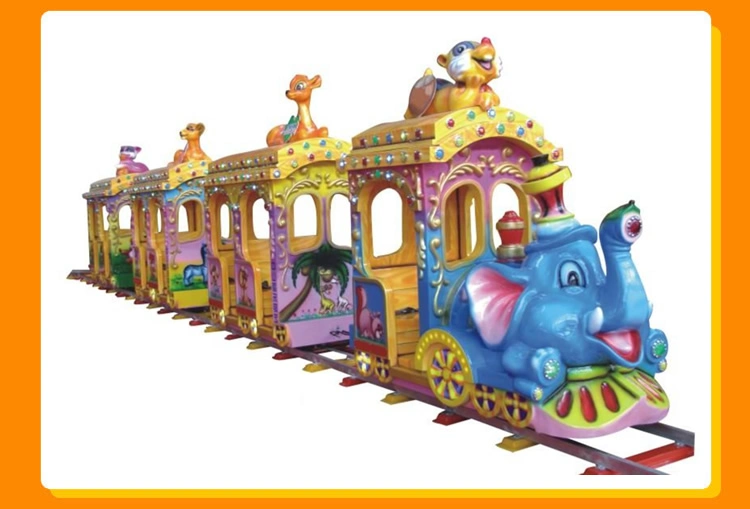 Ocean Whale Kids Trackless Amusement Park Rides Electric Baby Train (KL6046)