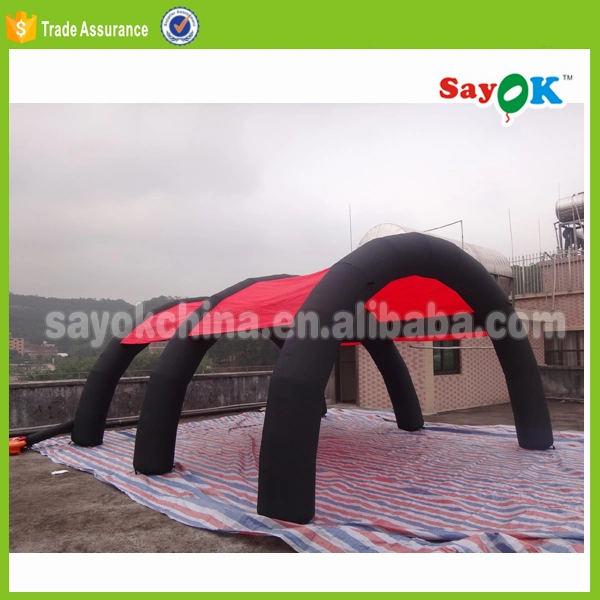 Black Red Tent Inflatable Arch 3 Archway for Race Inflatable Arch Tent Tunnel Inflatable Paintball Arena Inflatable Stage Cover Tent