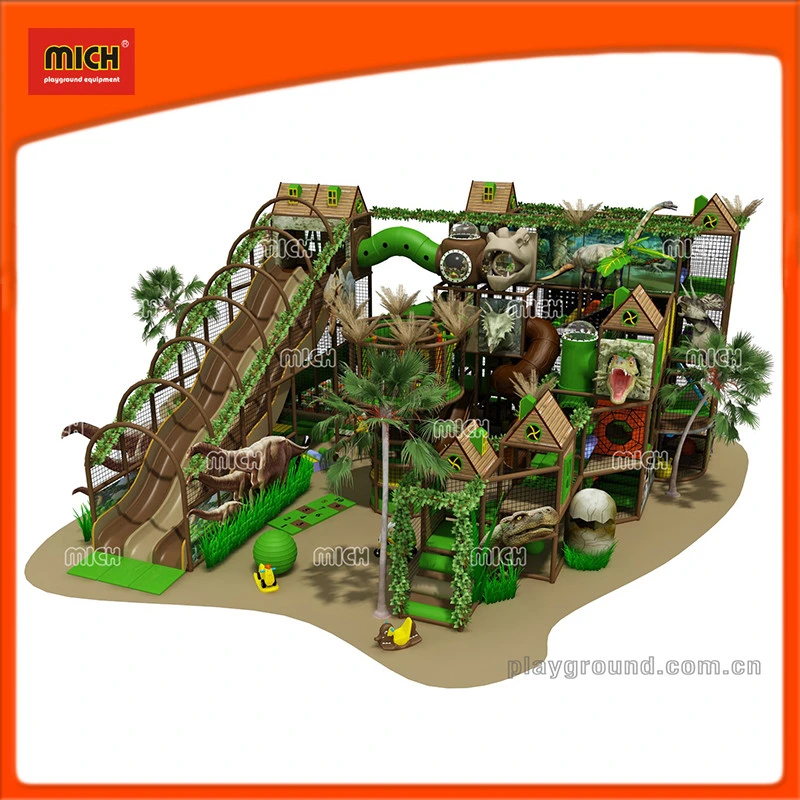 Mich Newest Design Dinosaur Style Commercial Indoor Playground Equipment