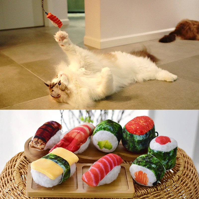 New Stock Arrival Stuffed Bite-Resistant Customized Dog Cat Toys Kit for Indoor Cats