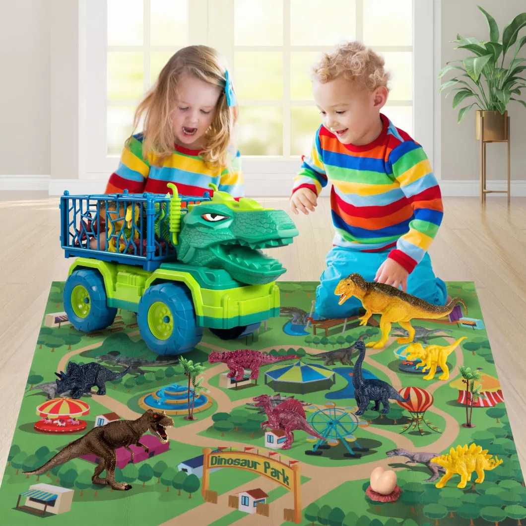 Dinosaur Tyrannosaurus Transport Car Carrier Truck Toy for Boys