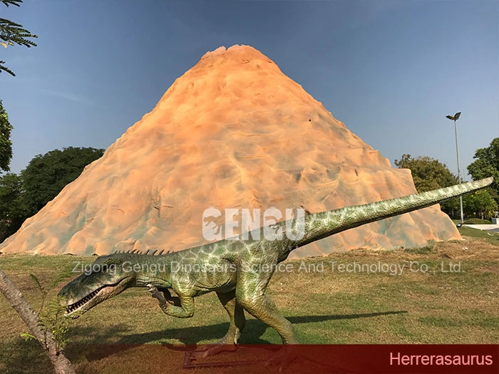 Outdoor Animatronic Dinosaur Statue Life-Size Dinosaur