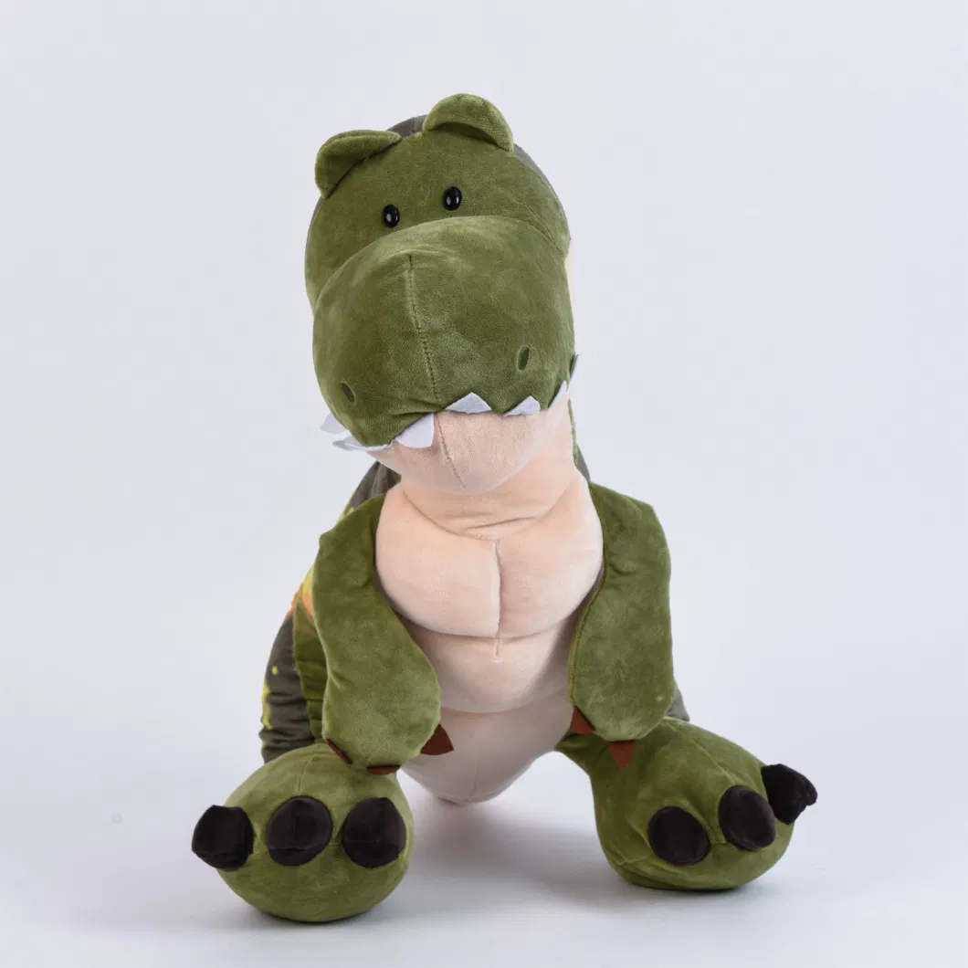 Wholesale Dinosaur Plush Toy Cartoon Tyrannosaurus Rex Cute Stuffed Plush Doll for Children Gifts