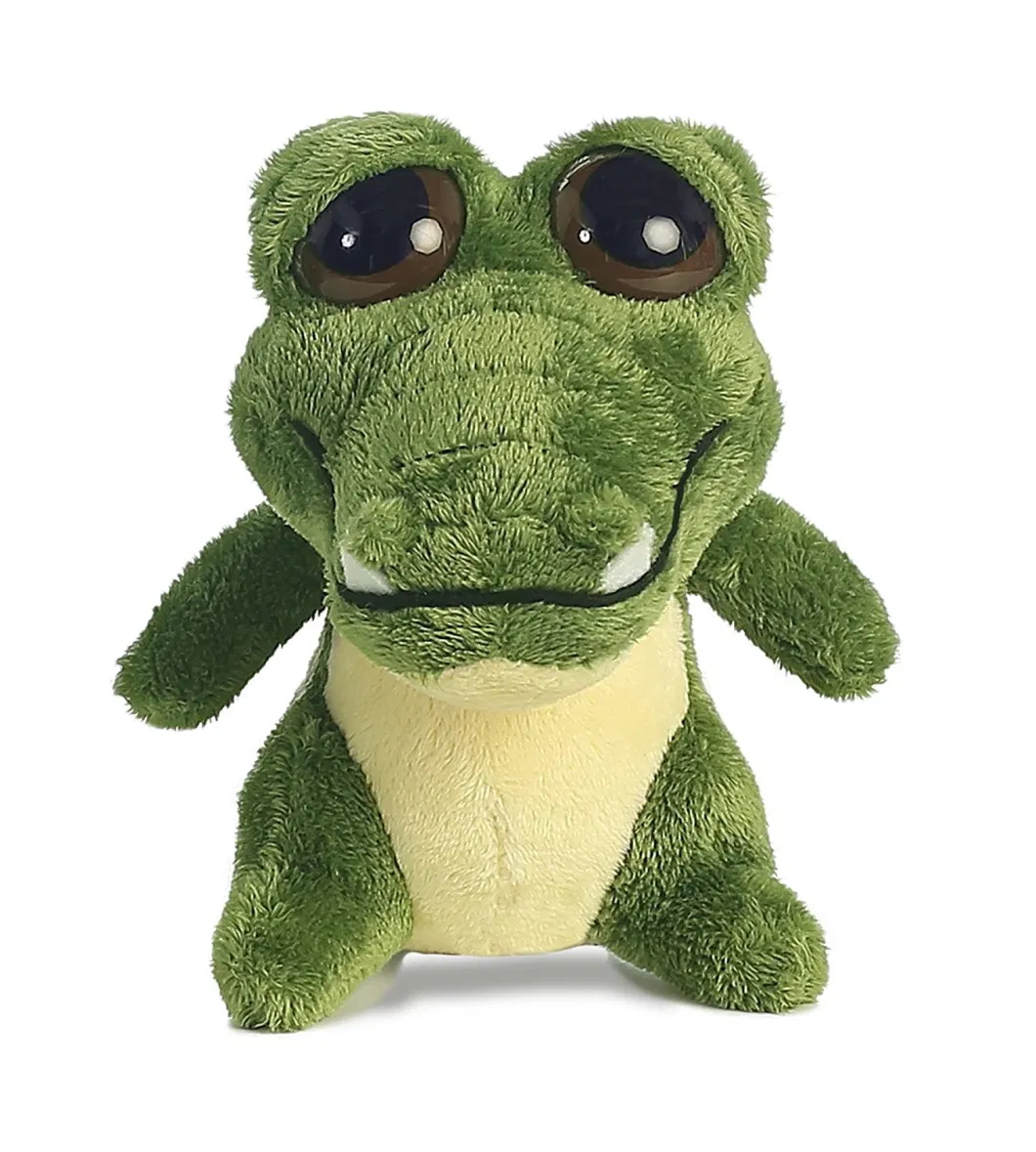 2023 New Custom Plush Stuffed Anime Green Dinosaur Tyrannosaurus Rex Toy