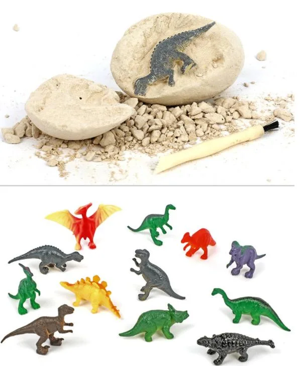 Wholesale Archaeology Dig Tyrannosaurus Rex Realized Dinosaur Models Dinosaur Egg for Kids Toys