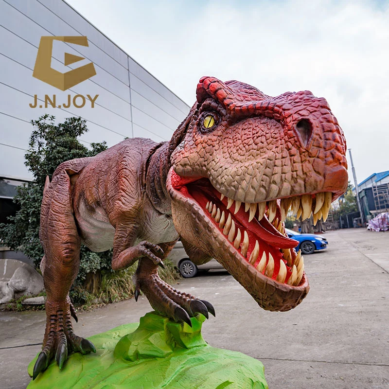 Jn-Zm24 Waterproof Realistic 3D Life-Size Simulation Animatronic Dinosaur T-Rex Dinosaur Model