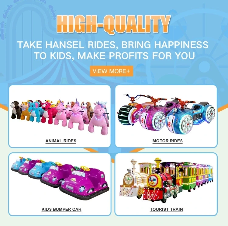 Hansel Electric Motorcycles for Children to Amusement Kiddie Ride Amusement Motorcycle