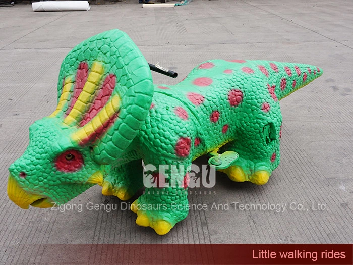 Children Playground Equipment Robotic Animatronic Dinosaur Rides