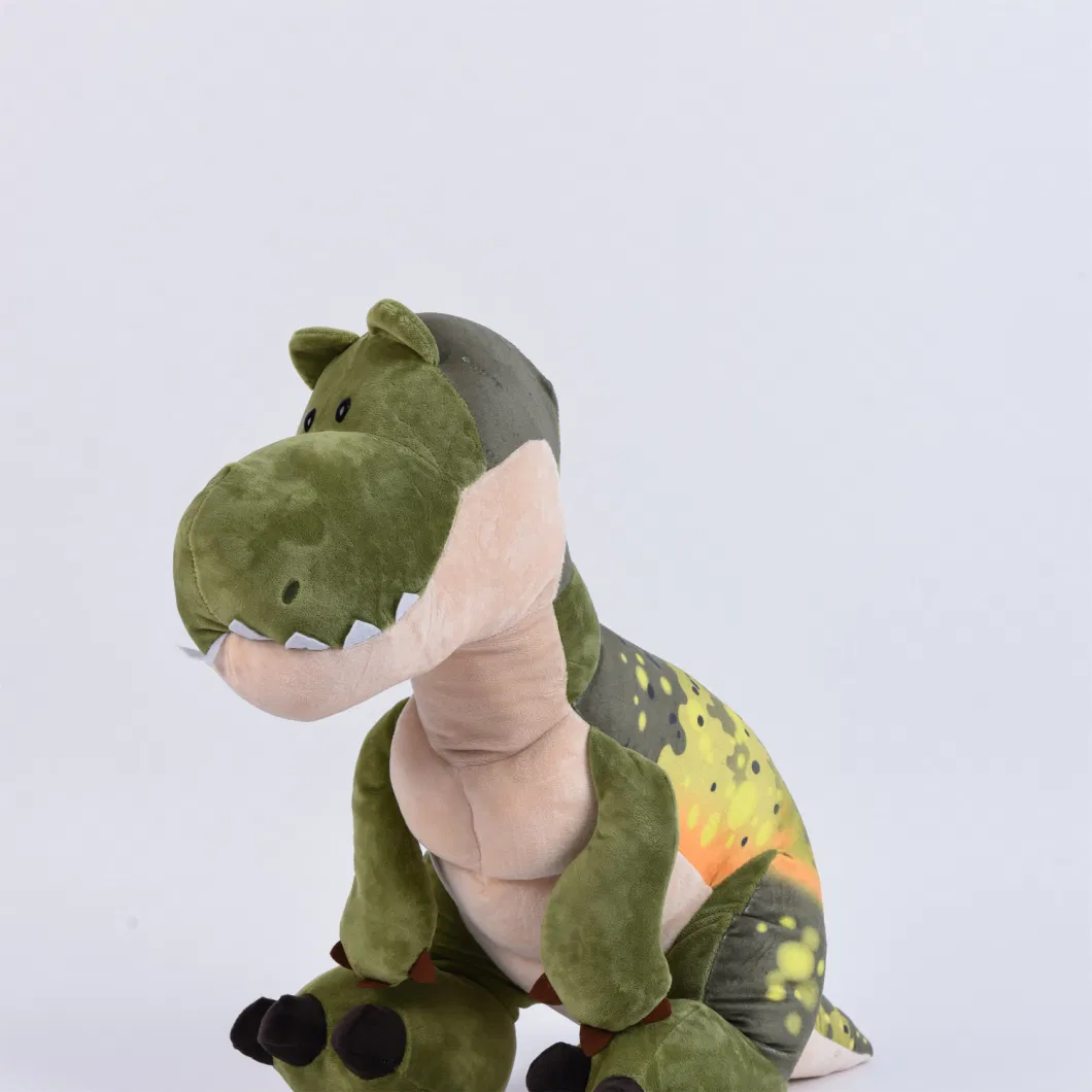 Wholesale Dinosaur Plush Toy Cartoon Tyrannosaurus Rex Cute Stuffed Plush Doll for Children Gifts