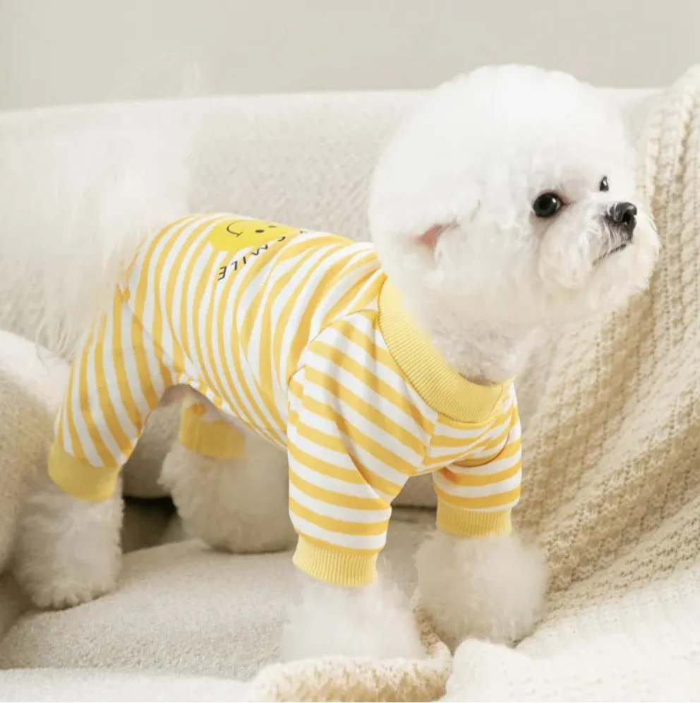 New Released Cute Dinosaur Pattern Dog Clothes Soft Warm Comfortable Breathable Pet Clothes