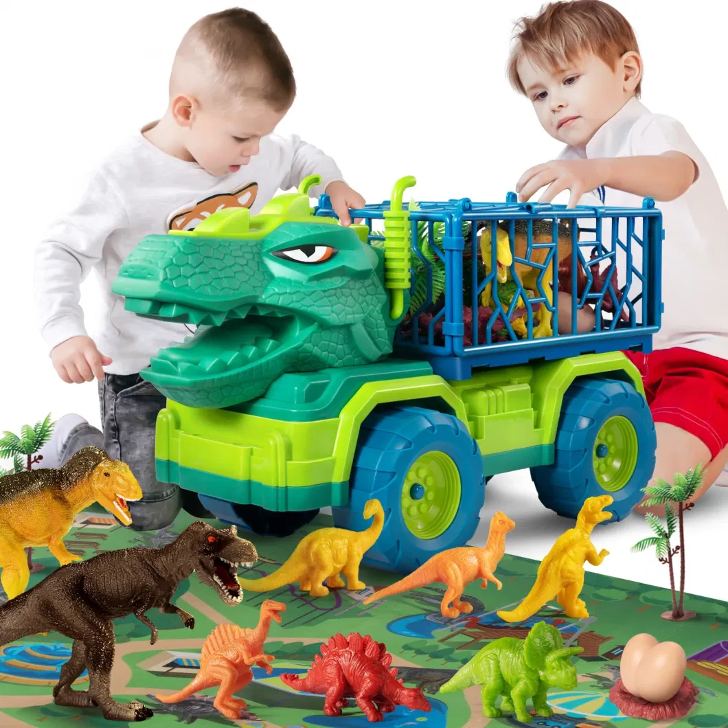 Dinosaur Tyrannosaurus Transport Car Carrier Truck Toy for Boys