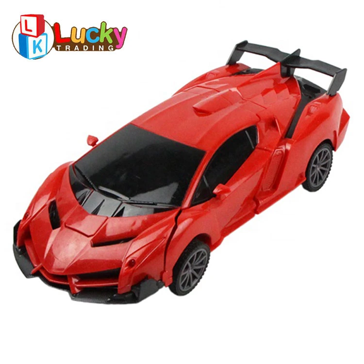 RC Deformation Robot Car Toy with LED Light