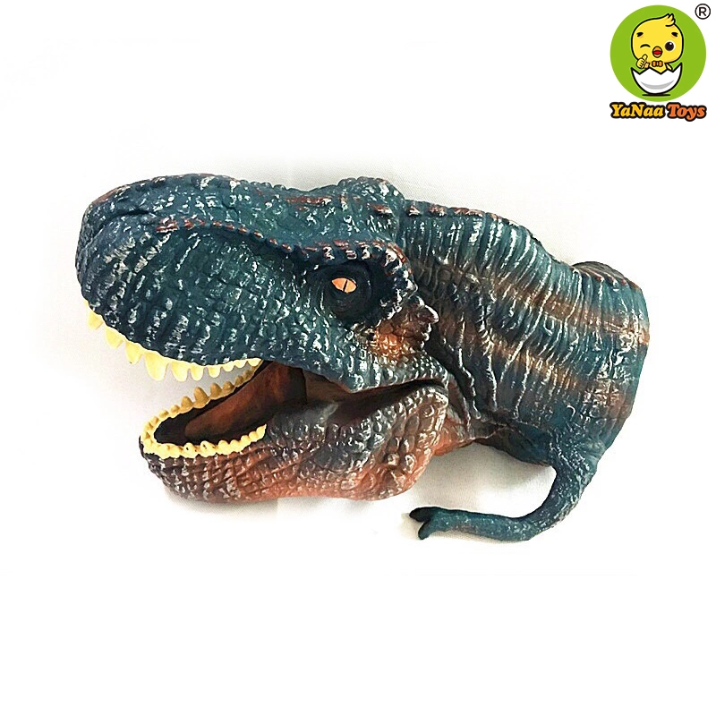 Interactive Realistic Animal Head Kids Toys Dinosaur Hand Puppet