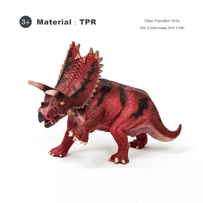Juguete de plástico Venta caliente cognitivo enseñanza a los niños Juguetes Juguetes dinosaurios Iimitation realista simulación de los niños TPR dinosaurio favorito