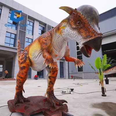 Jn-Zm24 realista Animatronic Velociraptor Dinosaurio Jurassic Park Prop