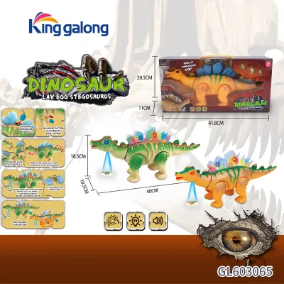 Electric Tyrannosaurus Rex juguetes imita los sonidos de caminar y los dinosaurios dinosaurios juguetes con proyector de luz y sonido