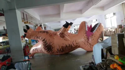  Boyi Advertitisig Inflatable Fuego Dragón Inflatable Big Dinosaur Dragon Cartoon Globo By0323