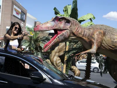  T-Rex Dinosaur para el parque de atracciones