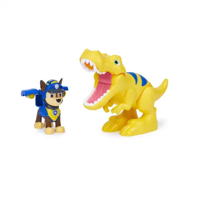 Dinosaurio personalizado de Patrulla de Rescate de pata de perro Dino héroe cachorro juguete figura
