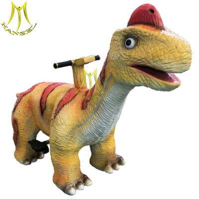 Hansel Parque de Diversiones Entretenimiento Dinosaurios Scooter Eléctrico de Dinosaurio Caminante