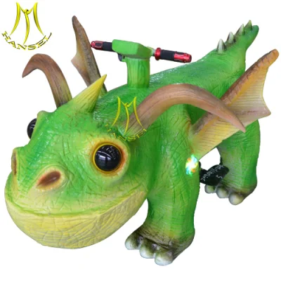 Hansel Parque de Diversiones Entretenimiento Dinosaurios Scooter Eléctrico de Dinosaurio Caminante