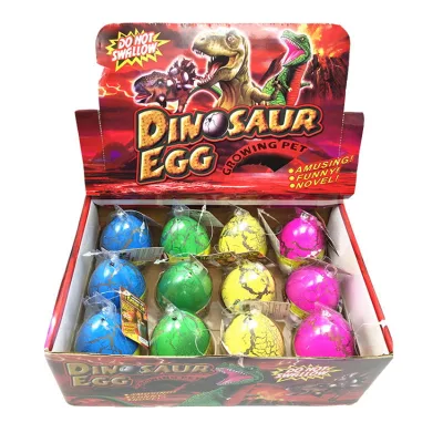 Los nuevos diseños creativos para la Educación la magia de la inflación creciente de huevos para incubar de Dinosaurios