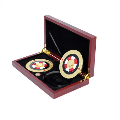 Comercio al por mayor réplica personalizadas artesanales de metal de la Fuerza Aérea de Kuwait Plata 2 libra Euro militar de la medalla de oro Premio Anime Fútbol desafío moneda conmemorativa como regalo de recuerdo