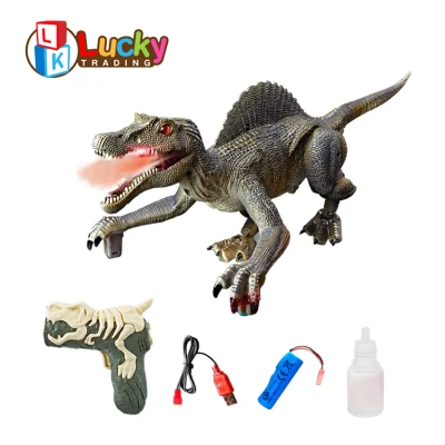 Control remoto RC de dinosaurio de juguete robótico caminar