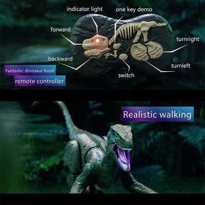 Control remoto Jurassic Dinosaur Toys for Kids