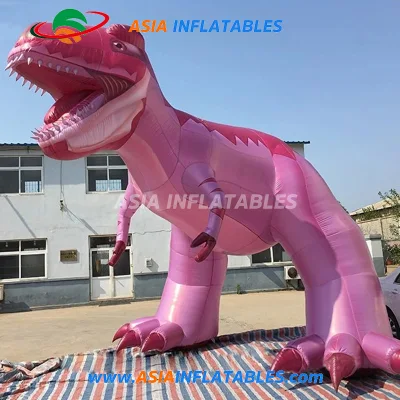 Dinosaurio inflable publicidad gigante al aire libre para la exposición