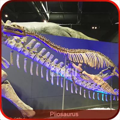 Control remoto para la exhibición de dinosaurios