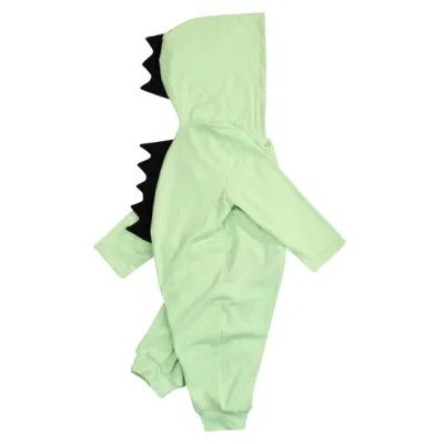Mono con capucha para niños con diseño de dinosaurio multicolor Ropa