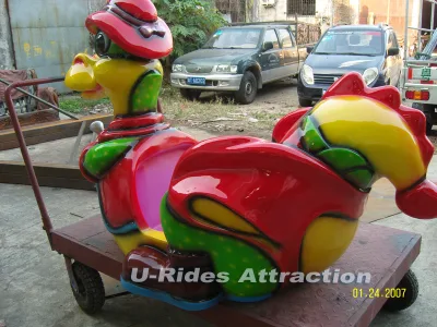 Dinosaurio diversiones Helicóptero de paseo Kiddy