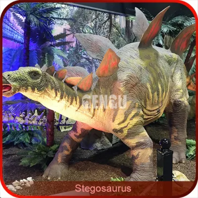 Control remoto para la exhibición de dinosaurios