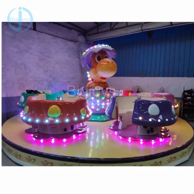 Park Rides Rotary Dinosaur Cup Rides para niños