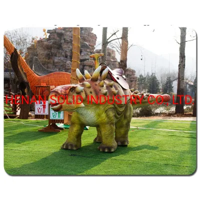 Las máquinas de monedas columpio infantil dinosaurios atracciones para la venta