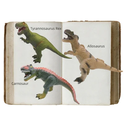 12 Estilos Jurásico Mundial Dinossauros plástico Modelo de animales antiguos niños Cognición 17 pulgadas realista Dinosaur Toys con sonido