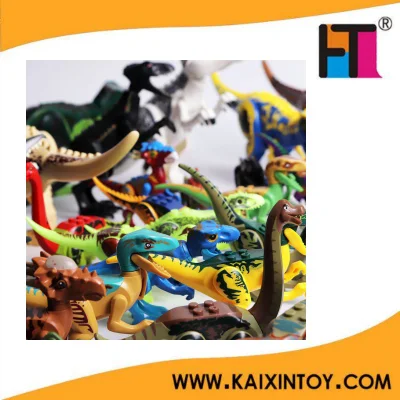 Los grandes bloques de construcción de dinosaurios de Jurassic Tyrannosaurus Rex para niños rompecabezas Puzzle de bloques de edificio de la Asamblea juguetes Dinosaurios